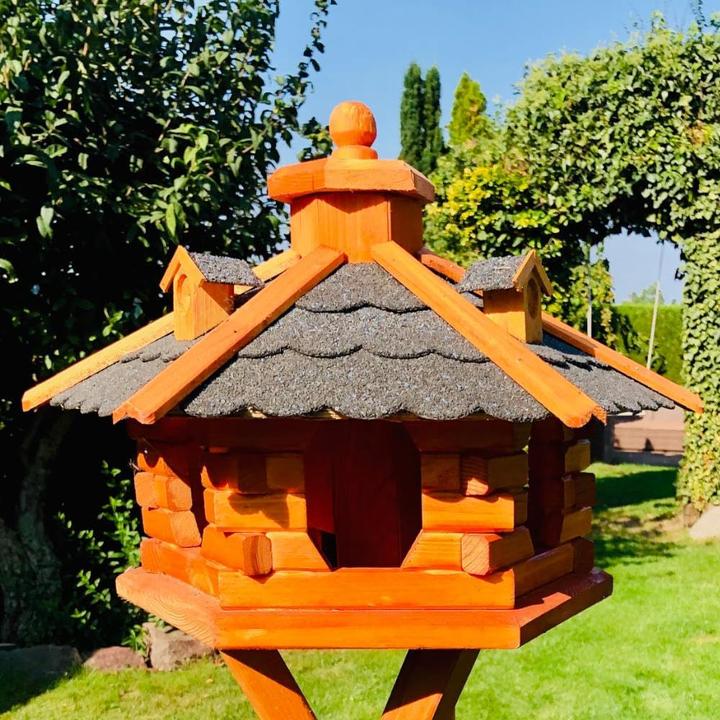 Darlux Handgefertigtes Sechseck-Vogelhaus
