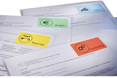 Actual product image Avery Coloured labels