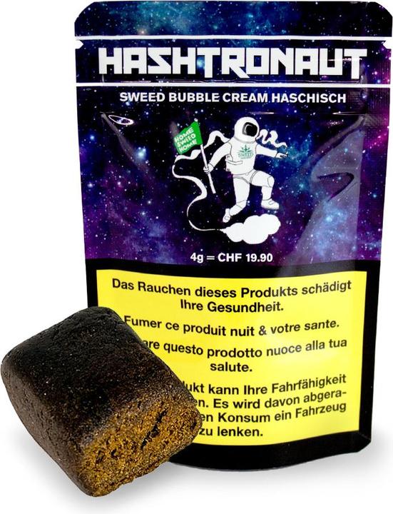 Actual product image Sweed CBD Hash Hashtronaut 4g (4 g, Indoor)