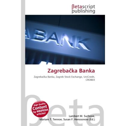 Zagreba ka Banka, Fachbücher