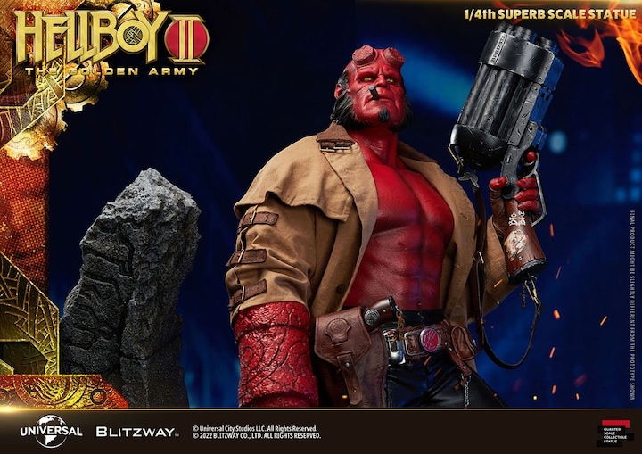 Produktbild Blitzway Hellboy 2 -The Golden Army “Hellboy” 1/4 Statue
