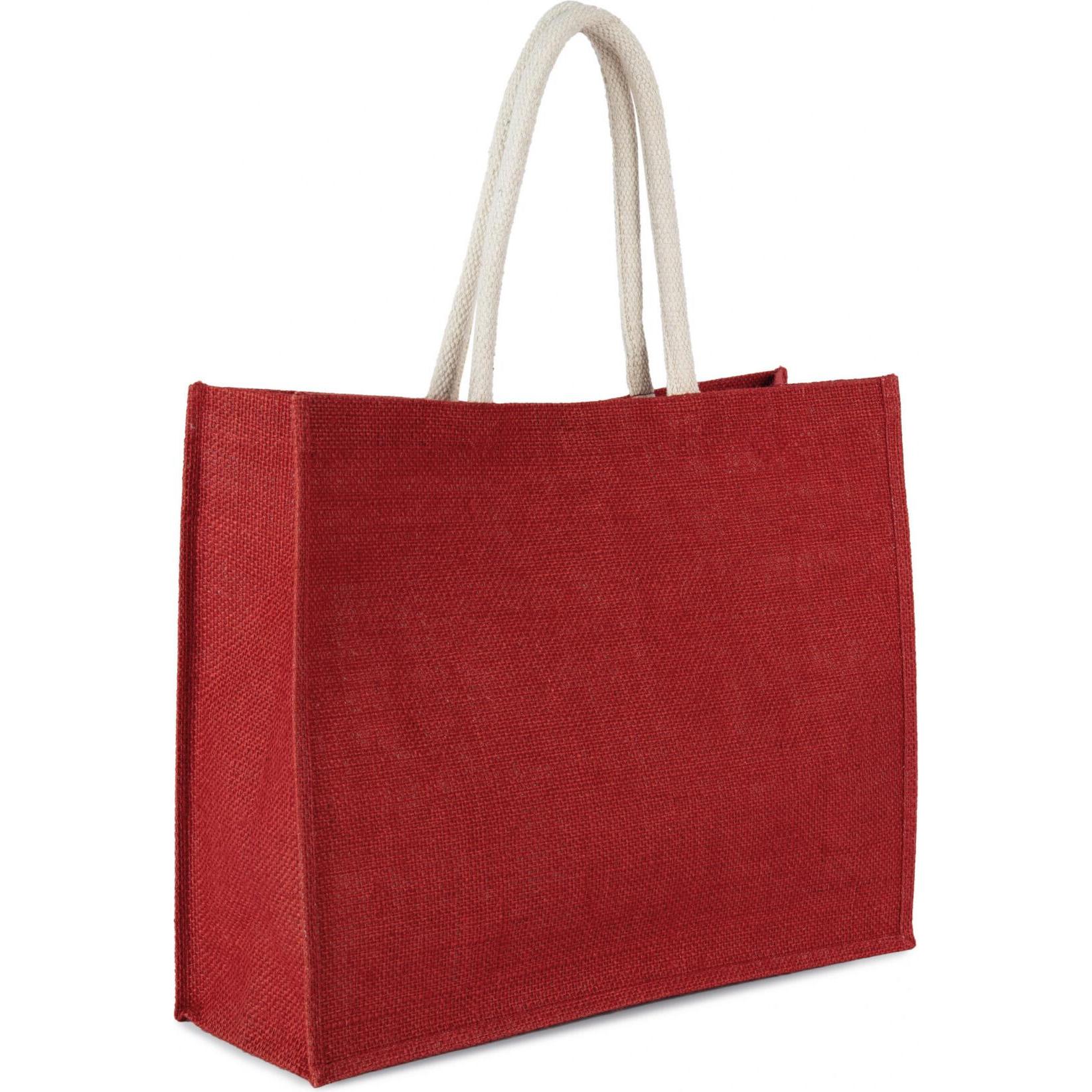 Thumbnail - Kimood, Tasche, Strandtasche aus Jute, Rot
