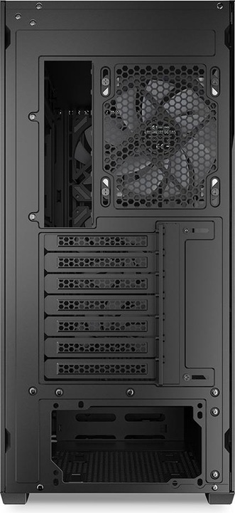 Actual product image Sharkoon AK3 RGB Black ATX (black) (ATX, Mini-ITX, mATX)