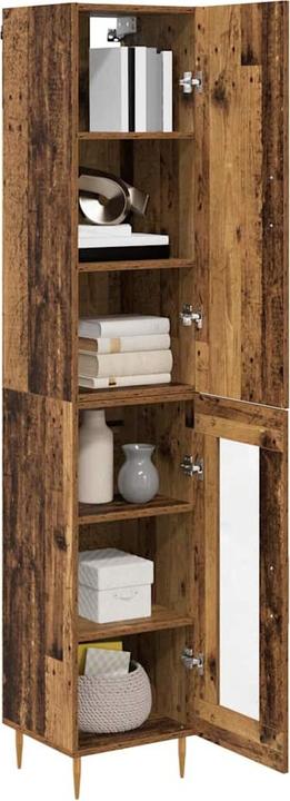 Image du produit vidaXL Modernes Highboard (34 x 34 x 180 cm)