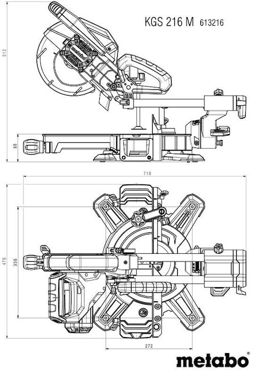 Image du produit Metabo KGS216M