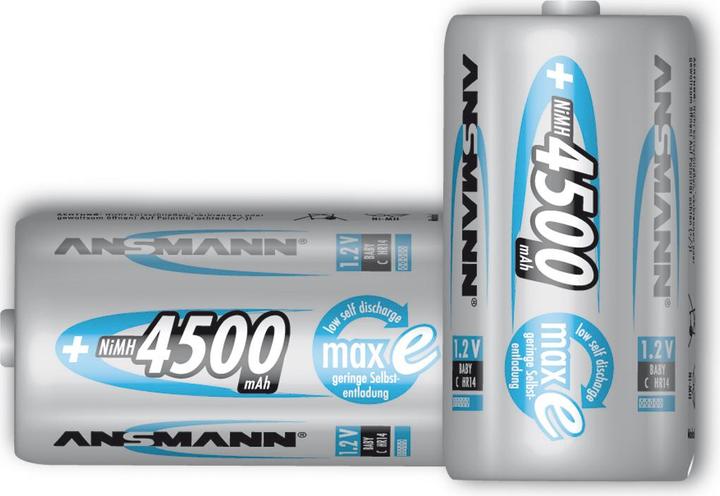 Produktbild Ansmann maxE HR14 (1 Stk., C, 4500 mAh)