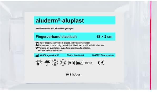Immagine prodotto Söhngen Benda per dita aluplast 1009192 18x2cm 10 pezzi/confezione. (10 x)