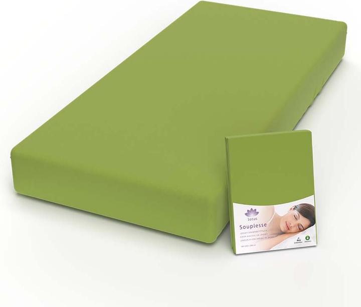Actual product image Lotus Bettwaren Jersey fitted sheet Souplesse (200 x 220 cm)