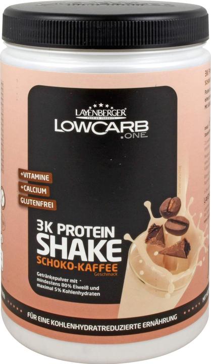 Actual product image Layenberger LowCarb.one 3K Protein Shake (360g can) (Chocolate, Mocha, 1 pcs., 360 g)
