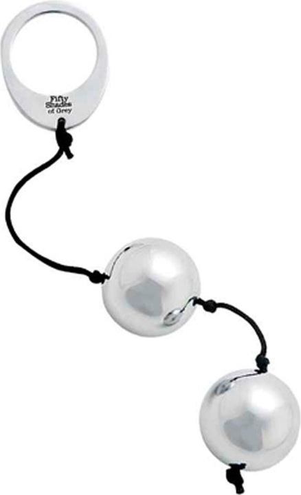 Productafbeelding Fifty Shades of Grey Inner Goddess zilveren plezierballen