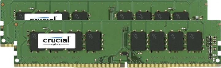Actual product image Crucial CT2K8G4DFS824A (2 x 8GB, 2400 MHz, DDR4-RAM, DIMM)