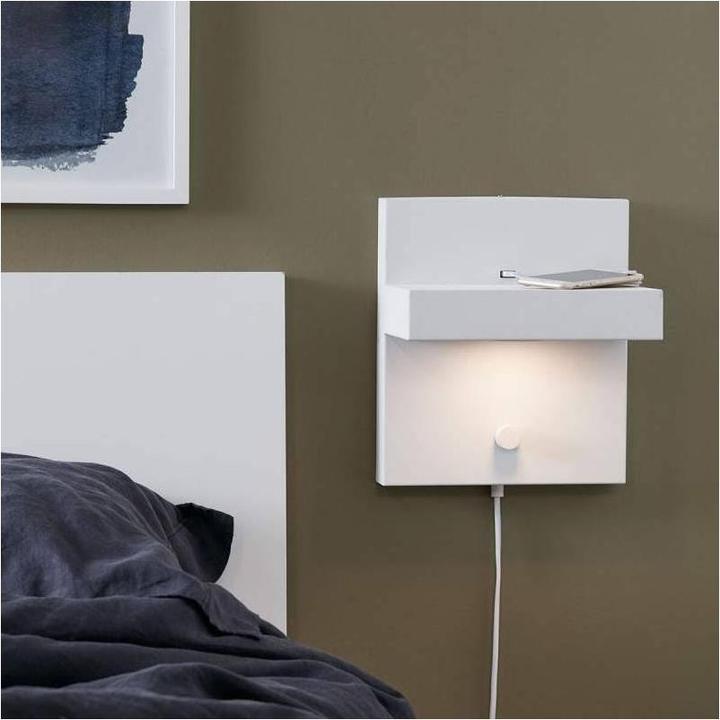 Image du produit Markslöjd MARKSLOJD Lampe murale Kubik blanche (525 lm)