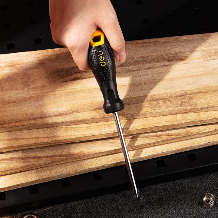 Image du produit Deli Tools Philips Tournevis PH2x100mm EDL626100 (black) (Recouvrement cruciforme Phillipps (PH))