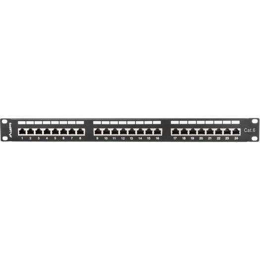 Thumbnail - Lanberg PPS6-1024-B Patch Panel 1U, Server Zubehör, Schwarz