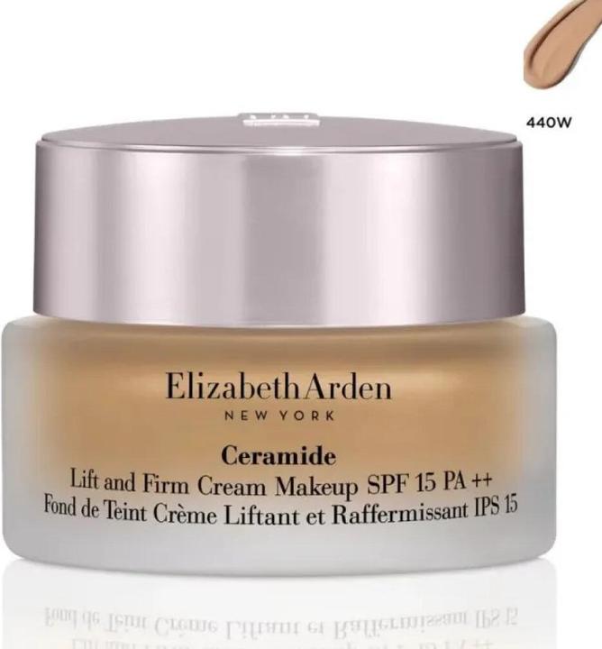 Elizabeth Arden Ceramide Lift and Firm Makeup SPF15 PA++ 30ml 440W Creamy Foundation Radiant Finish (440W)