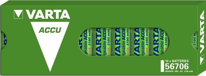 Varta Longlife Accu (1 Pcs., AA, 2100 mAh)