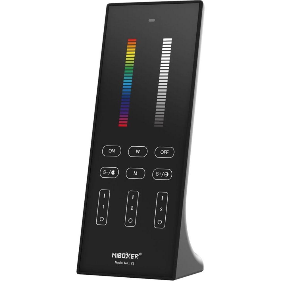 MiBoxer, Accessori per illuminazione, Synergy 21 LED Fernbedienung RGB-WW (RGB-CCT) 3 Zonen *Milight/* (Y3)