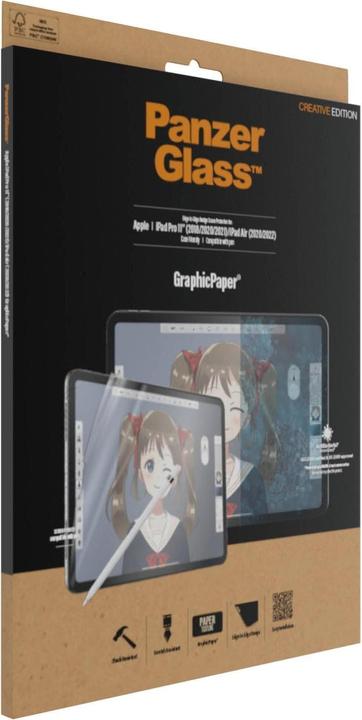 Immagine prodotto PanzerGlass Caso amichevole GrapicPaper AB (1 Pezzo/i, iPad Pro 11 2020 (2. Gen), iPad Air 2020 (4. Gen), iPad Air 2022 (5a generazione))
