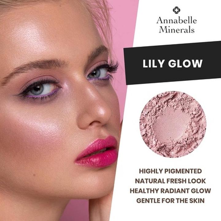 Produktbild Annabelle Minerals Mineralush mineral pink Lily Glow 4g