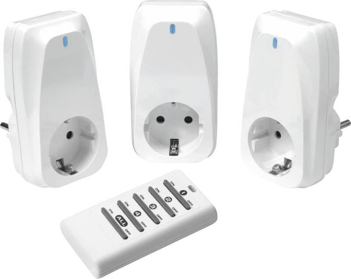 Actual product image Vivanco Funksteckerset 3-fach, 1.150W