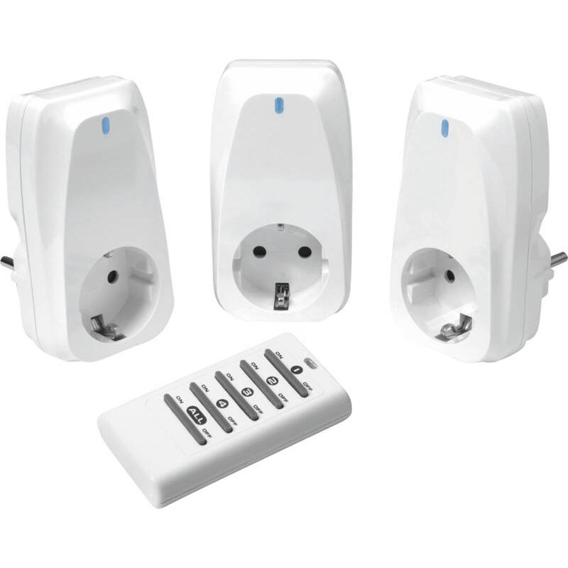 Vivanco, Spina intelligente, Funksteckerset 3-fach, 1.150W