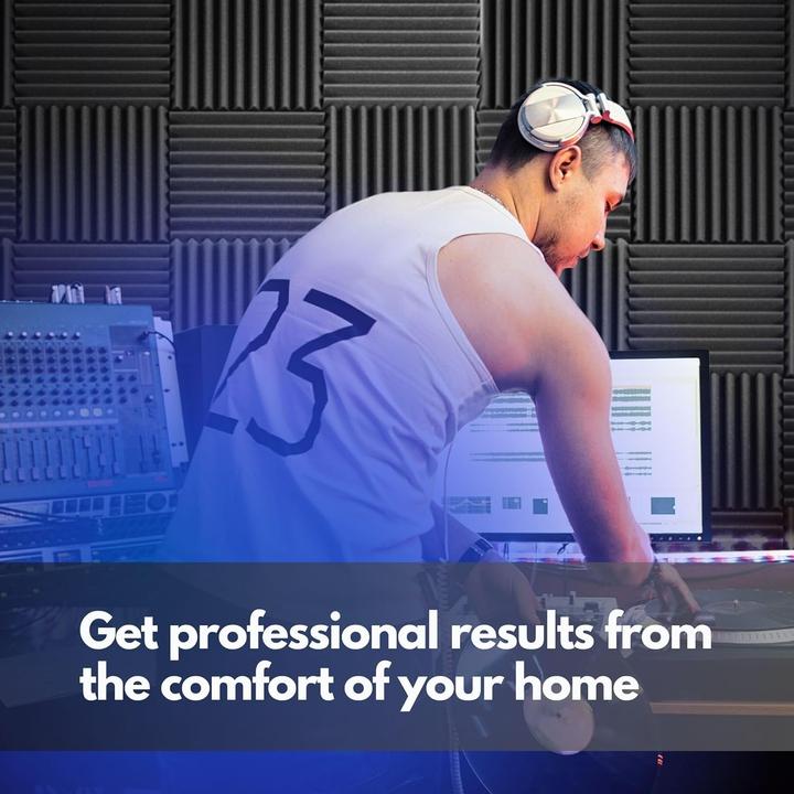 Image du produit Rovson Kit de panneaux en mousse acoustique (24 pcs)