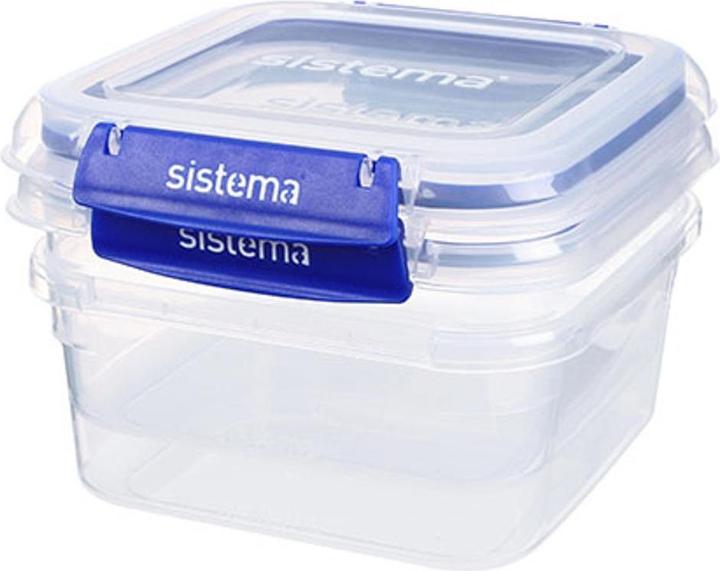 Actual product image Sistema Square Klip It Plus 2Pack 1.15L (1.15 l)