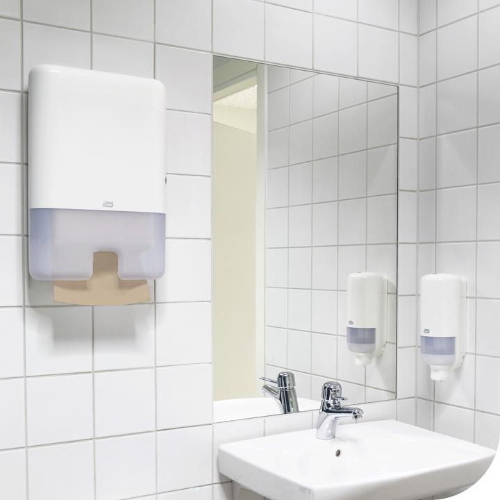 Actual product image Tork Towel Sheet Towel Sheet Xpress H2 21,3x24x8 cm Nature,21 rl/krt (21 x)