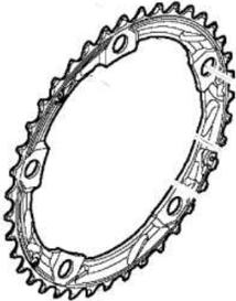 Image du produit Shimano Intermédiaire 105 5703 Triple (39)