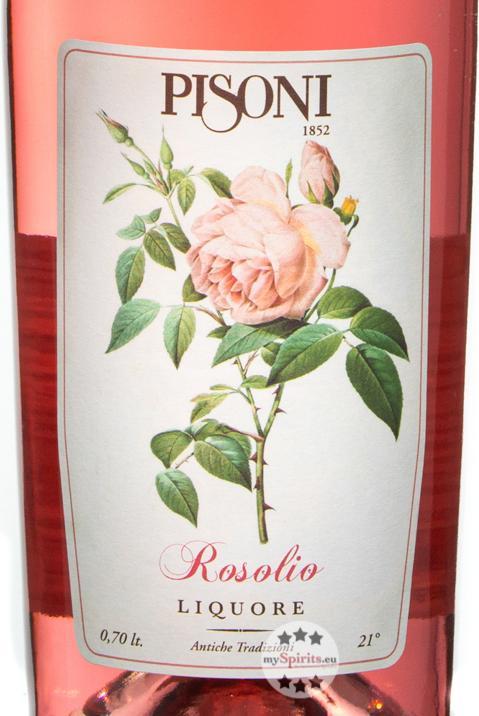 Produktbild Pisoni Rosolio Rosenlikör
