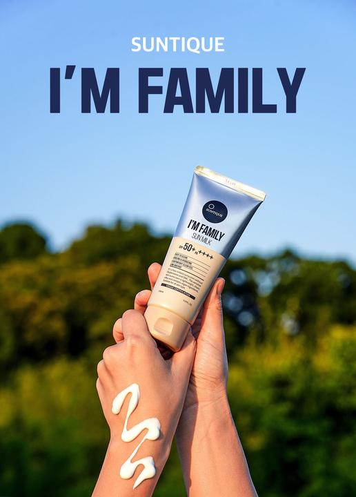 Produktbild Suntique I'm family sun milk (SPF 50+, 150 ml)