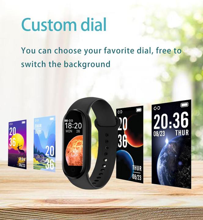 Produktbild PhoneLook Active Fitness Tracker M7 Intelligentes Sportarmband Smart Watch Bluetooth