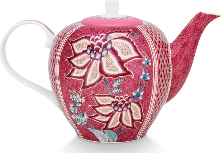 Immagine prodotto PIP Studio Teiera grande Flower Festival rosa scuro da 1,6 litri (1.60 l)