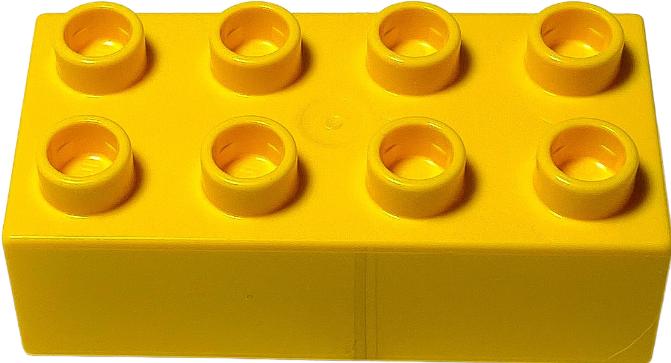 Image du produit LEGO Duplo 2x4 Briques Jaune - 40 pièces - Blocs de construction de base Jaune 3011 NOUVEAU (3011)