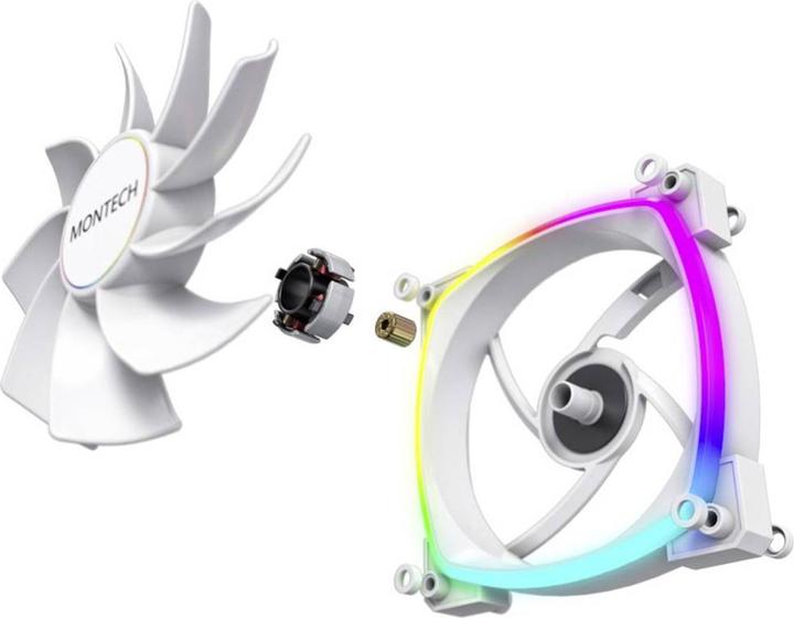 Produktbild Montech RX140 PWM - weiss (140 mm, 1 x)