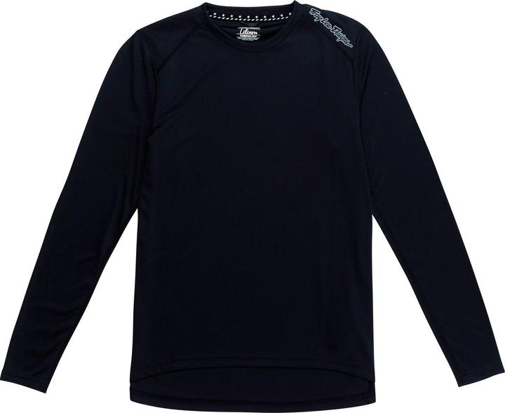 Actual product image Troy Lee Designs Womens Lilium LS Jersey, Mono, black, XS (XS)