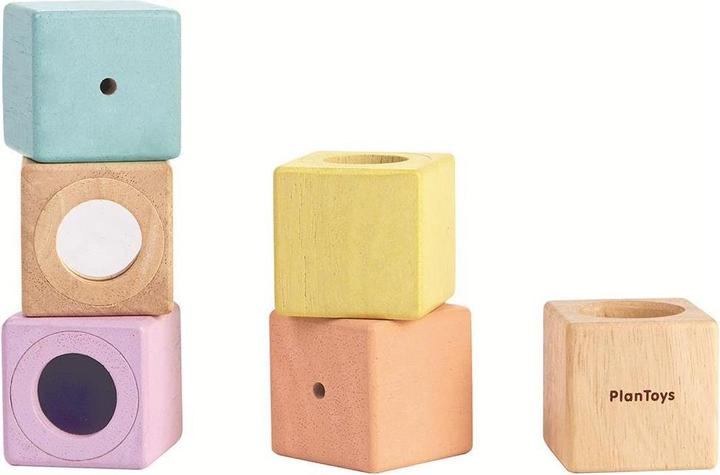 Produktbild Plantoys Sensorik-Würfel