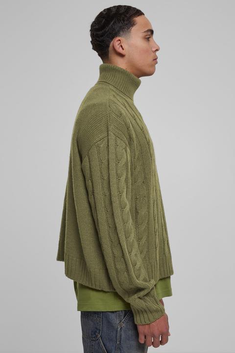 Produktbild Urban Classics Boxy Roll Neck Sweater (3XL)