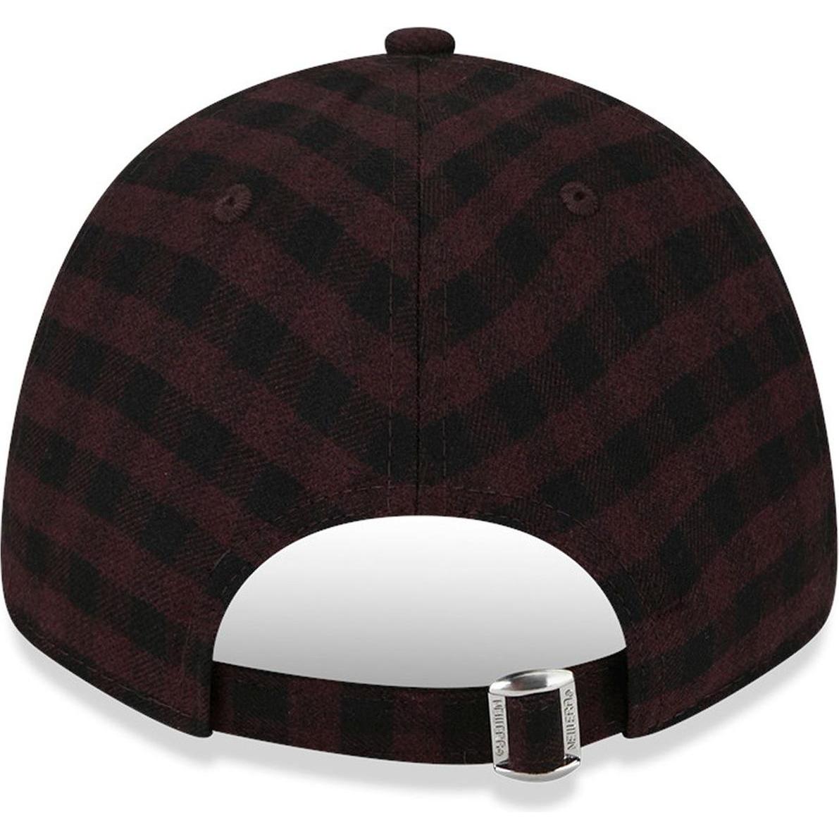 Thumbnail - New Era, Herren, Cap, 9Forty Strapback Cap - Flannel New York Yankees, Schwarz, (One Size)