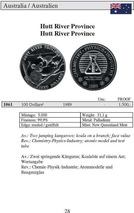 Image du produit Catalogue des pièces de palladium (Allemand, Anglais, René Frank, 2025)