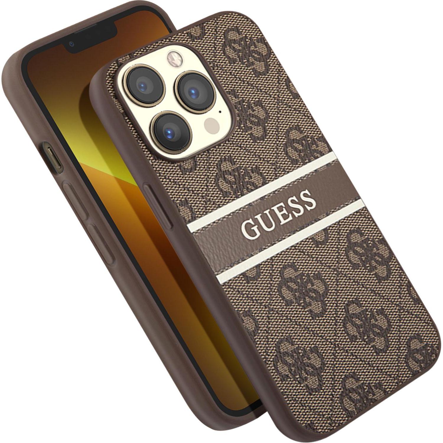 Thumbnail - Guess Case (Apple iPhone 13 Pro), Smartphone Hülle, Braun
