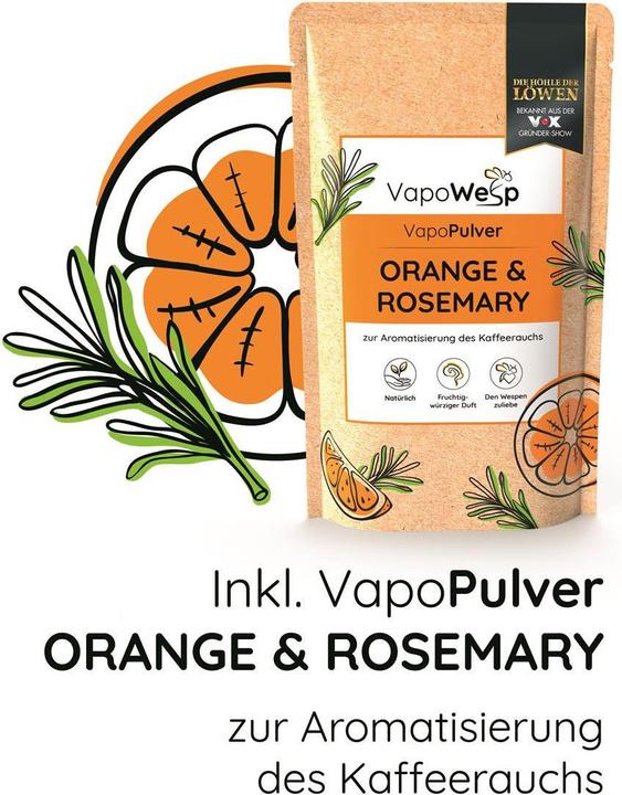Produktbild Vapowesp Ersatzkräuter Orange & Rosmarin
