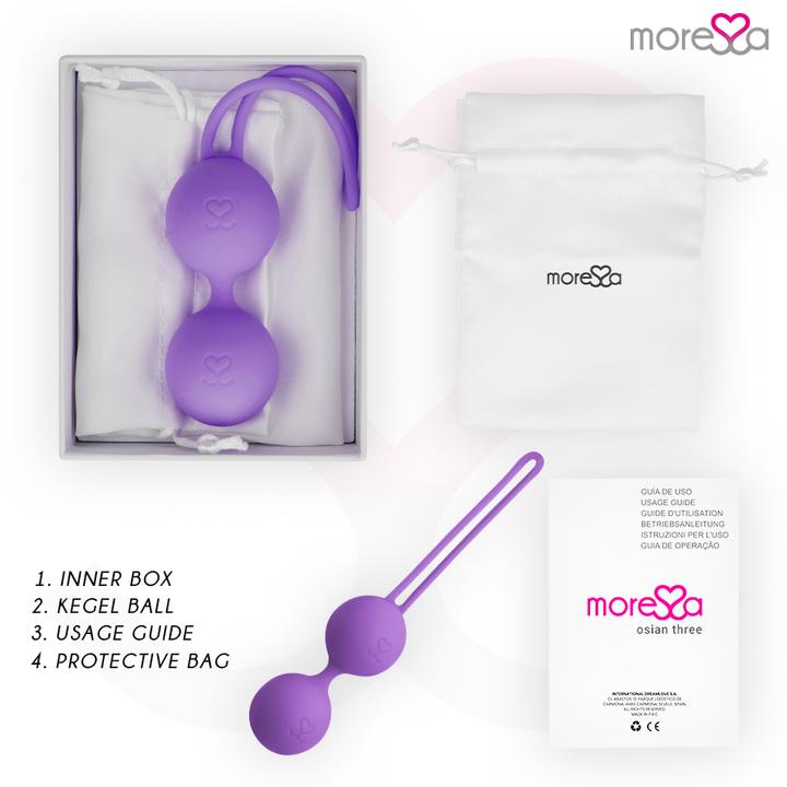 Image du produit Moressa Osian Trois Silicone Premium Violet