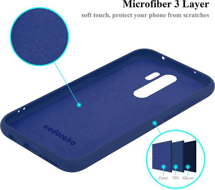 Immagine prodotto Cadorabo Copertura della cassa del silicone liquido TPU (Xiaomi Redmi Note 8 Pro)
