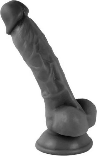 Immagine prodotto vscnovelty Realistischer Penis Mr Rude Schwarz 19 cm
