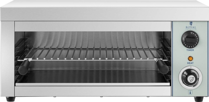 Produktbild Royal Catering Salamander Ofen Überbackgerät Elektro Grill Toaster Edelstahl 2000 W Gastro (2 kW)