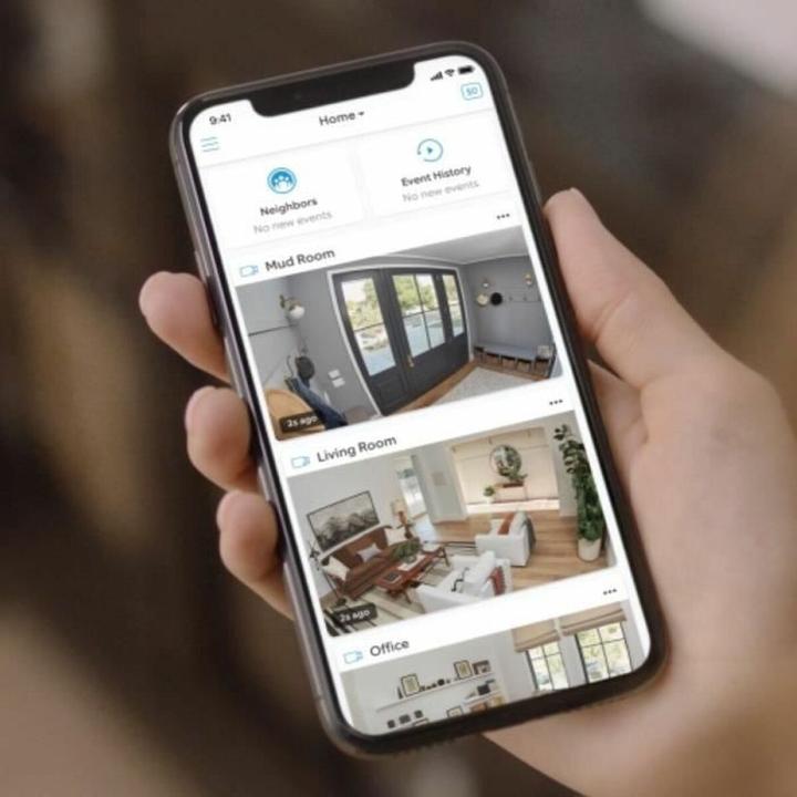 Actual product image Ring Stick Up Cam Battery (3rd Gen) - White (1920 x 1080 Pixels)