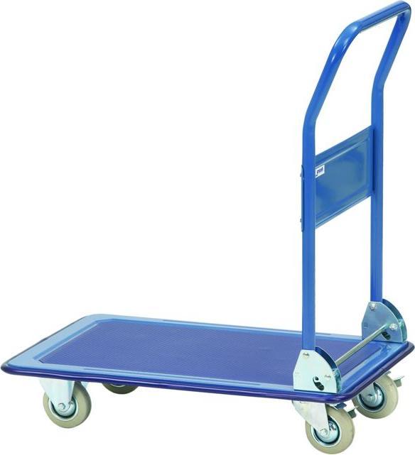 Actual product image Fetra All-steel trolley Transport trolley 3100 Folding handle 740x480 mm (150 kg)