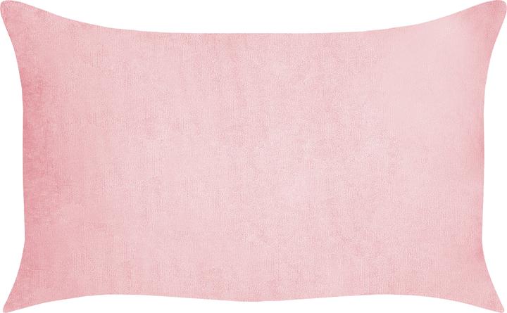 Produktbild Beliani Dekokissen Cord Rosa 47×27 cm 2er Set MILLET (50 x 30 cm)