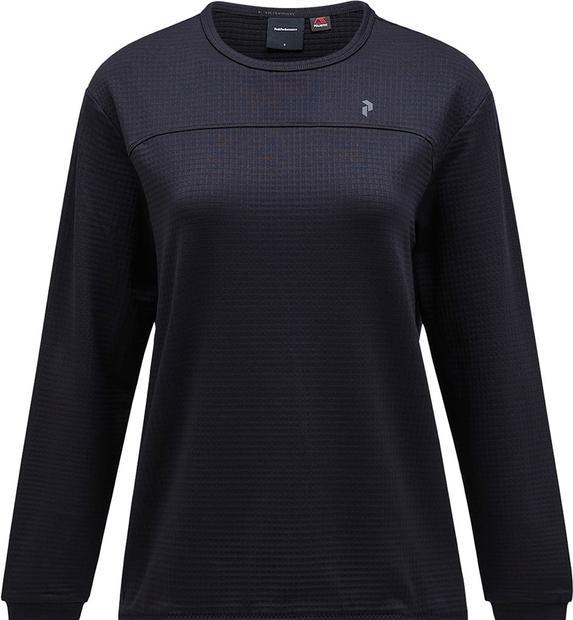 Produktbild Peak Performance Trail Polartec Crew Sweatshirt Schwarz Damen (S)